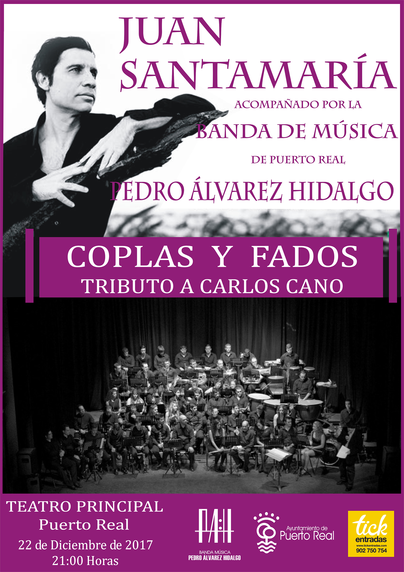 Concierto Coplas y Fados. Tributo a Carlos Cano
